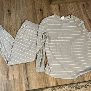 Stars Above Striped Jammie Set